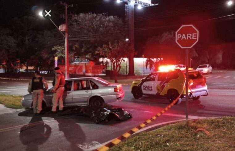 Homem é morto a tiros em frente de casa e suspeito foge após crime em Umuarama