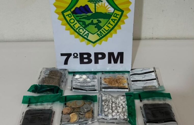 Homem é preso em Moreira Sales durante cumprimento de mandado e apreensão de drogas