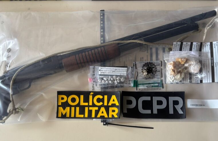 Operação Maquiavélico prende dois suspeitos e apreende drogas, arma e munições em Goioerê e região