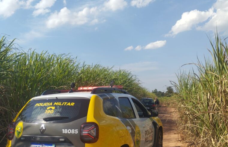 Mulher é encontrada amarrada e amordaçada após ser vítima de sequestro em canavial de Indianópolis