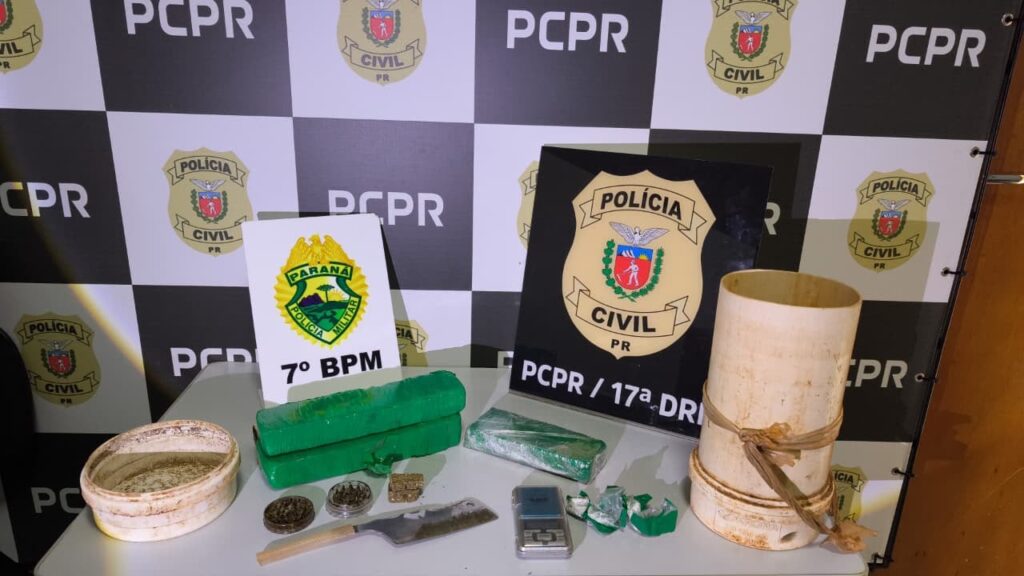 Suspeito tenta atingir policiais com veículo durante abordagem e acaba preso com drogas em Cruzeiro do Oeste Suspeito tenta atingir policiais com veículo durante abordagem e acaba preso com drogas em Cruzeiro do Oeste