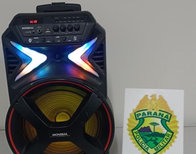 Homem é preso após reincidir em perturbação do sossego com som alto em Cianorte