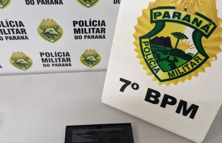 PM apreende porção de maconha com homem suspeito de uso pessoal em Cruzeiro do Oeste