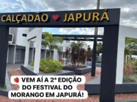 Japurá se prepara para a 2ª edição do Festival do Morango