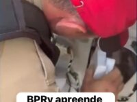BPRv apreende veículo com medicamentos contrabandeados avaliados em R$ 200 mil na PR-317, em Santa Fé