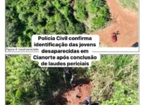 Polícia Civil confirma identificação das jovens desaparecidas em Cianorte após conclusão de laudos periciais