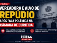 Vereadora é alvo de repúdio após fala considerada xenofóbica durante discussão na Câmara de Curitiba