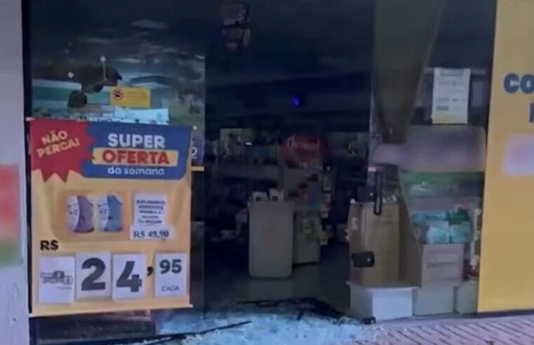 Criminosos invadem farmácia em Curitiba e furtam canetas emagrecedoras e produtos de alto valor