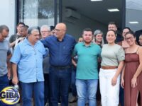 PREFEITO DE SÃO TOMÉ RECEBE DEPUTADO ROMANELLI