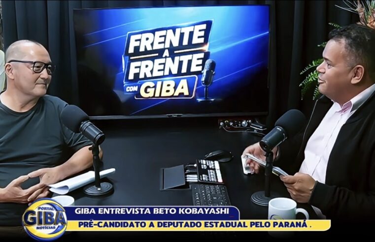 GIBA ENTREVISTA BETO KOBAYASHI, PRÉ-CANDIDATO A DEPUTADO ESTADUAL