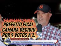 Por 9 a 2, Armandinho permanece prefeito de Cruzeiro do Oeste