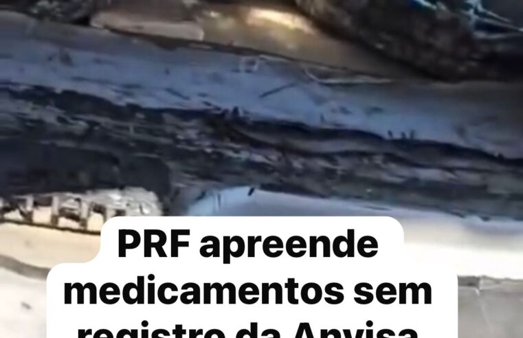 PRF apreende medicamentos sem registro da Anvisa escondidos em compartimento secreto de veículo na BR-369