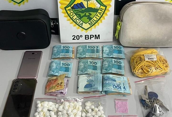 PMPR prende duas mulheres com 328 porções de cocaína no Jardim Botânico, em Curitiba