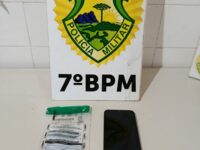 Rondon: Mulher é encaminhada após ser encontrada com porções de cocaína durante abordagem policial