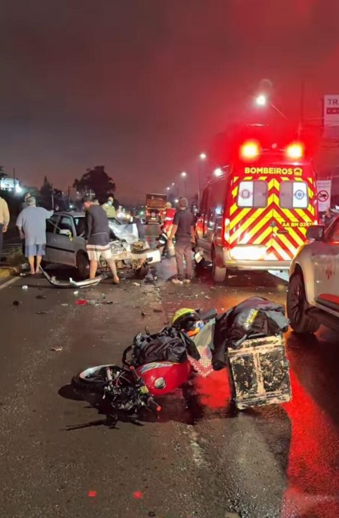 Motociclista de 39 anos morre em grave acidente na PR-323, próximo a Dr. Camargo