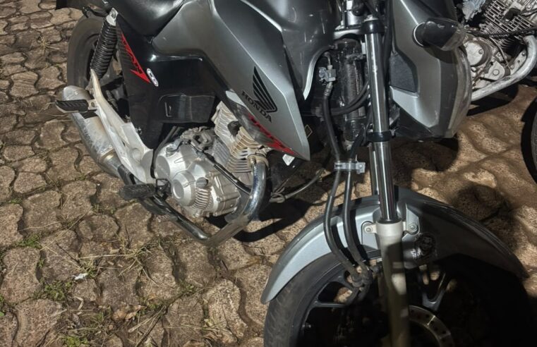 Motociclista sem CNH é abordado com escapamento irregular em Goioerê