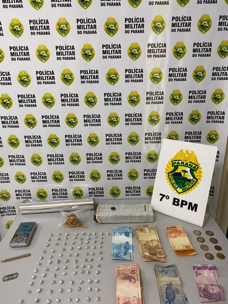 Polícia Militar apreende crack, maconha e prende homem durante ação contra tráfico em Cruzeiro do Oeste Polícia Militar apreende crack, maconha e prende homem durante ação contra tráfico em Cruzeiro do Oeste