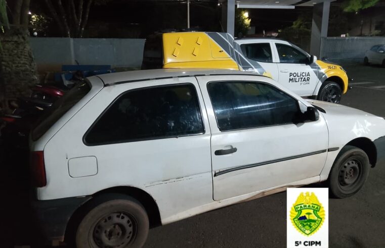 VW Gol é apreendido em Cianorte com mais de R$ 13 mil em multas e condutora sem CNH