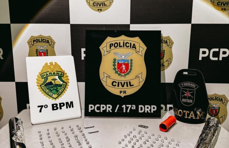 Homem é preso com 54 pedras de crack durante ação contra tráfico em Tapejara
