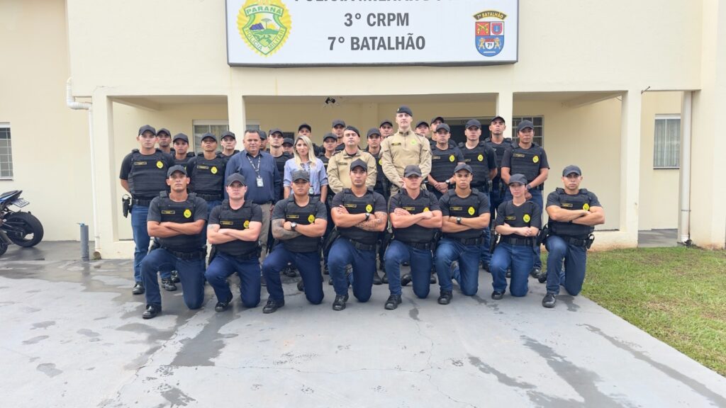 7º BPM PREPARA FUTUROS POLICIAIS PARA ATENDIMENTO À IMPRENSA EM CRUZEIRO DO OESTE