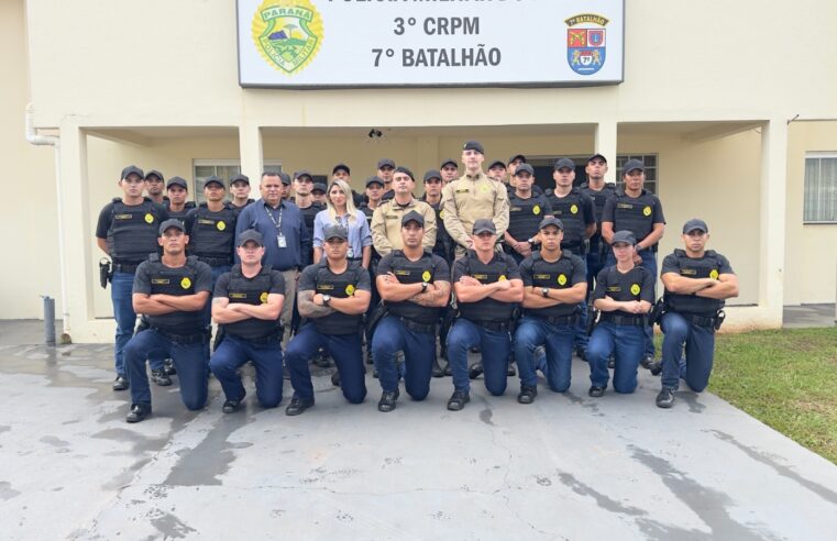 7º BPM PREPARA FUTUROS POLICIAIS PARA ATENDIMENTO À IMPRENSA EM CRUZEIRO DO OESTE