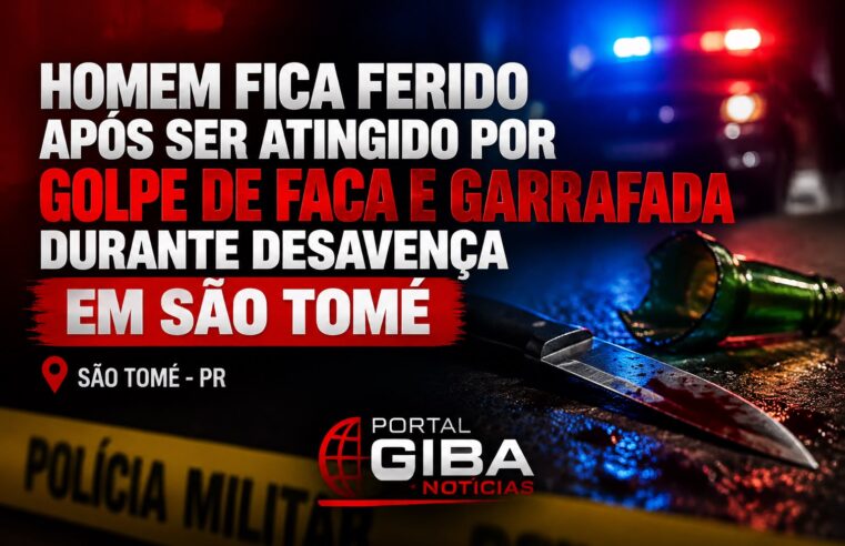 Homem fica ferido após ser atingido por golpe de faca e garrafada durante desavença em São Tomé