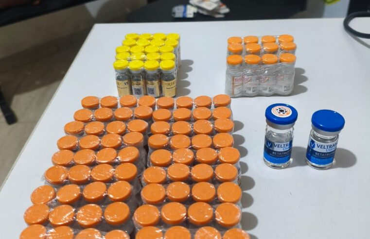 Goioerê: PM apreende medicamentos para emagrecimento e produtos do Paraguai durante abordagem na BR-272