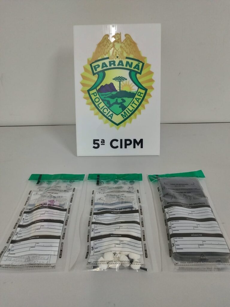 Homem é preso por tráfico de drogas durante Operação Cidade Segura em Cianorte