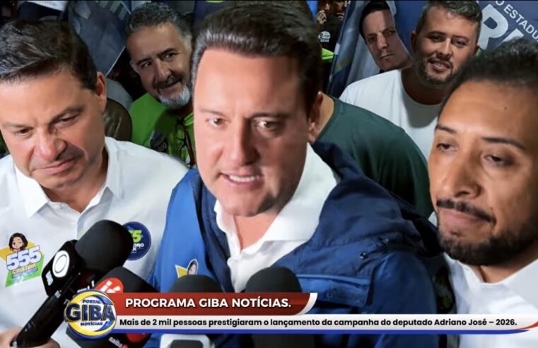 Maringá recebe lançamento da campanha de Adriano José