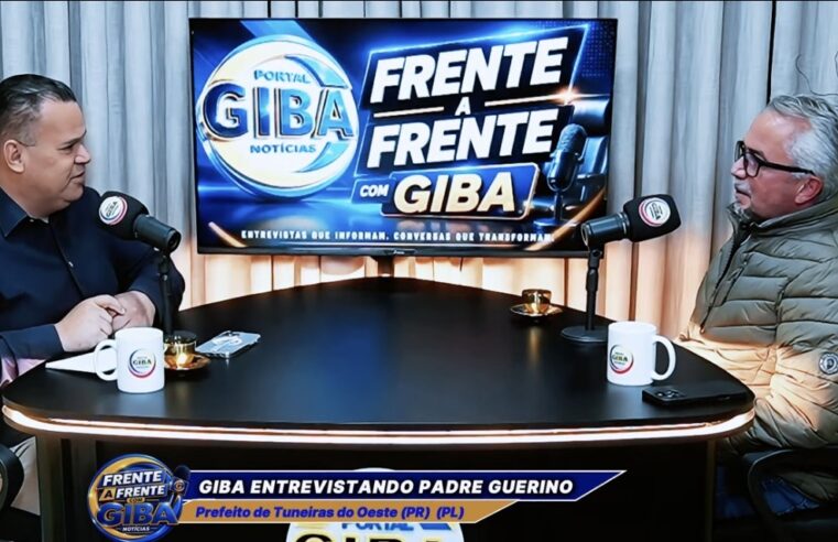Padre Guerino (PL) fala sobre sua gestão no Frente a Frente com Giba