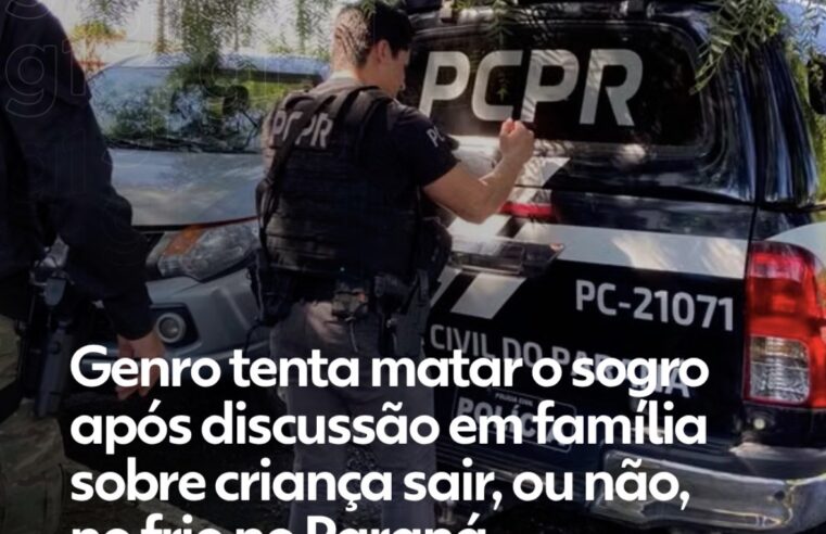 Jovem de 19 anos é preso após esfaquear sogro durante briga familiar em Castro