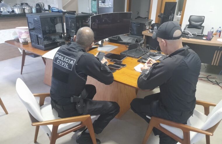 PCPR prende suspeito e cumpre mandado em Cianorte durante Operação Perseu7 contra venda ilegal de dados pessoais