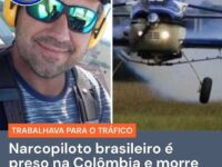 Narcopiloto brasileiro ligado ao tráfico colombiano morre após infecção por bactéria “come-carne”