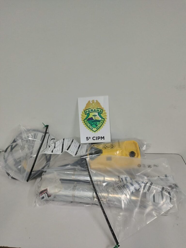 Homem é preso após ser flagrado com objetos furtados de empresa em Cianorte Homem é preso após ser flagrado com objetos furtados de empresa em Cianorte