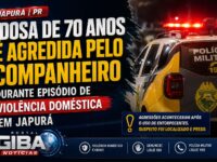 Idosa de 70 anos é agredida pelo companheiro durante episódio de violência doméstica em Japurá