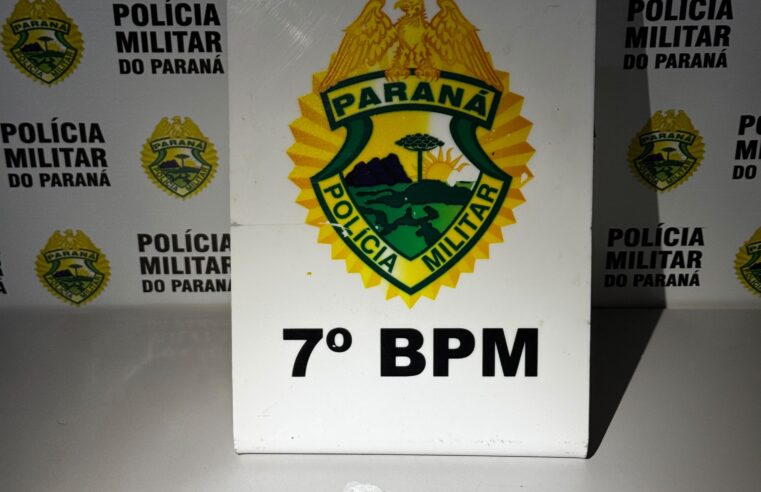 PM apreende maconha durante abordagem em residência em Cruzeiro do Oeste