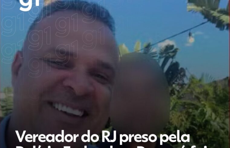 Vereador do Rio de Janeiro é preso em Londrina durante operação contra o Comando Vermelho