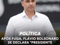 Flávio Bolsonaro chega aos EUA e se declara “presidente eleito” após derrota para Lula