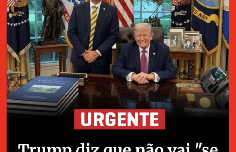 Trump diz que não vai se envolver em declaração de Flávio Bolsonaro