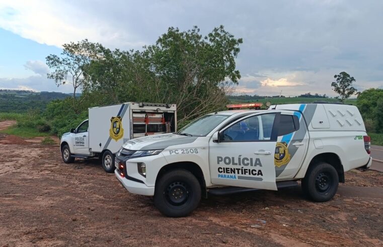 Corpo em avançado estado de decomposição é encontrado às margens da PR-082, em Cidade Gaúcha